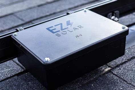 ez solar junction box|roof mount solar junction box.